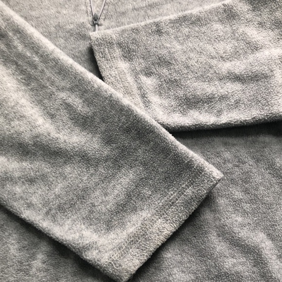 GAP Long Sleeve Quarter Zip Fleece Pull Over Sweatshirt Unisex Boys Size XL - Picture 5 of 7